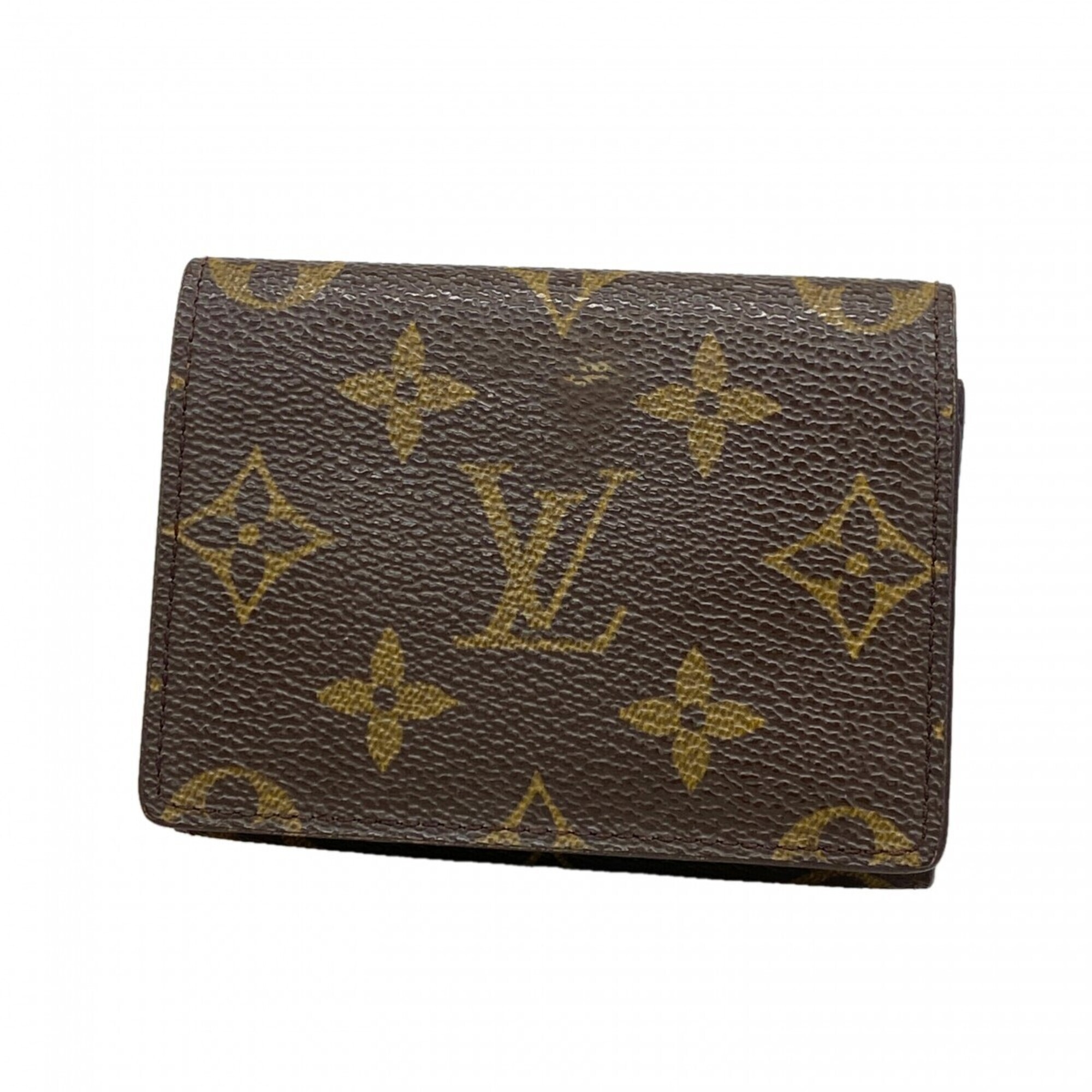 Louis Vuitton Business Card Holder/Card Case, Monogram Enveloppe Carte De Vis...